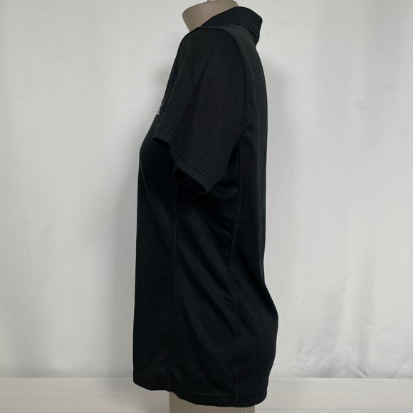 Lexus Embroidered Logo Clique Black Pique Polo Shirt Women's MEDIUM - Picture 5 of 12